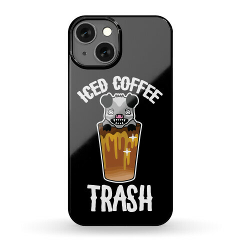 Iced Coffee Trash Phone Case