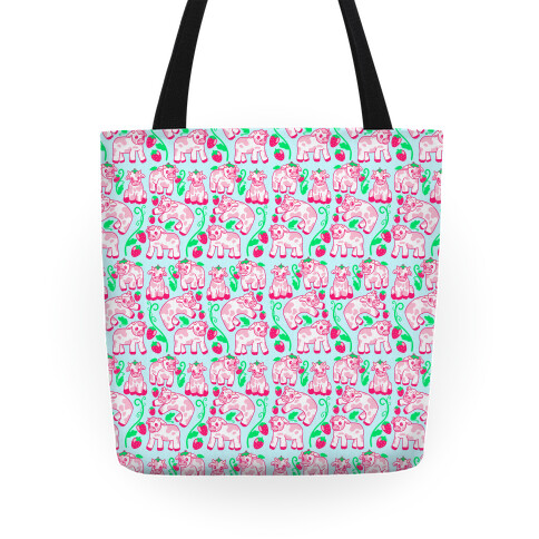 Strawberry Cows Tote