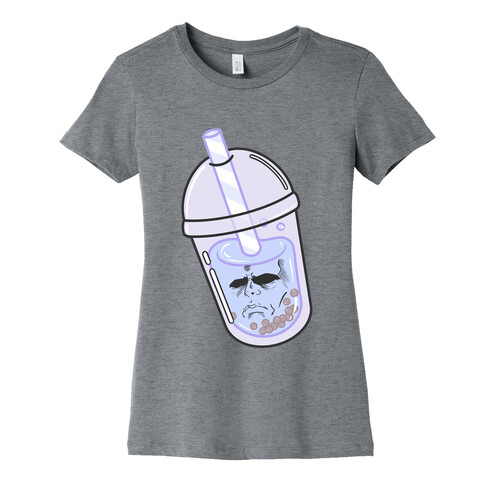 Boba Meme Face (Stern Expression)  Womens T-Shirt