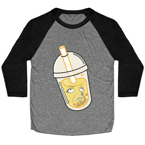 Boba Meme Face (Intense Expression)  Baseball Tee