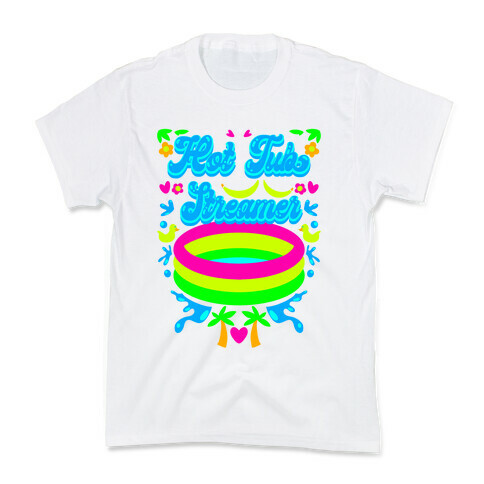 Hot Tub Streamer Kids T-Shirt