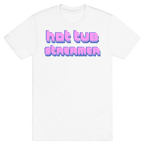 Purple Hot Tub Streamer T-Shirt