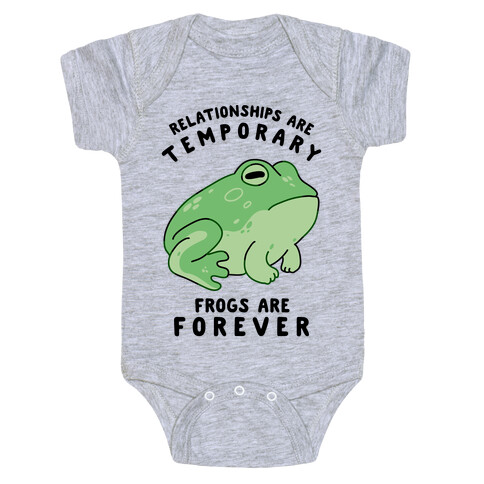 Frogs Are Forever Baby One-Piece