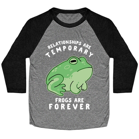 Frogs Are Forever Baseball Tee