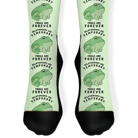 Frogs Are Forever Sock