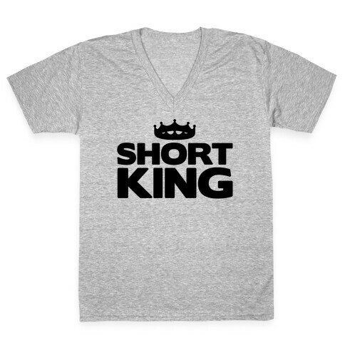 Short King V-Neck Tee Shirt