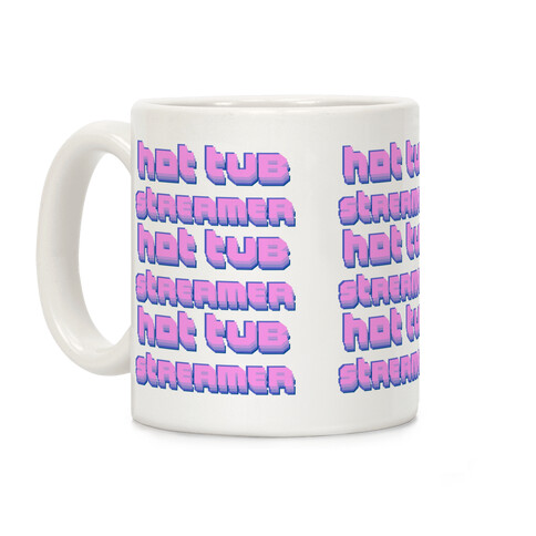 Purple Hot Tub Streamer Coffee Mug