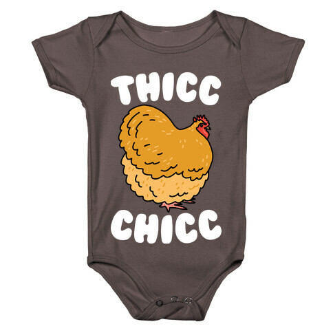 Thicc Chicc Chicken Baby One-Piece