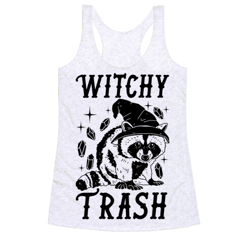 Witchy Trash Racerback Tank Top