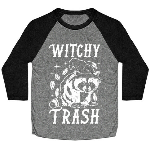 Witchy Trash Baseball Tee