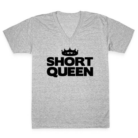 Short Queen V-Neck Tee Shirt