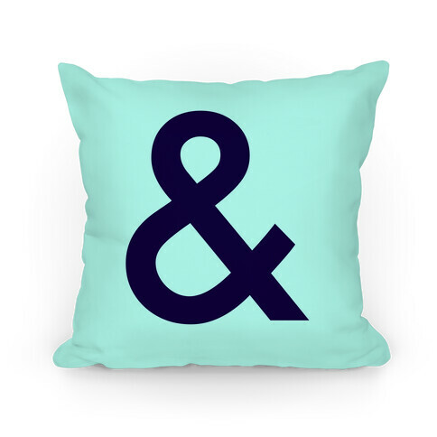 Ampersand Pillow Pillow