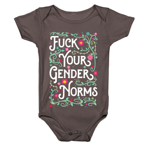 F*** Your Gender Norms Baby One-Piece