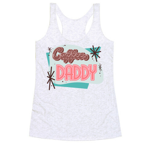 Coffee Daddy Racerback Tank Top