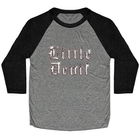 Little Devil Baseball Tee