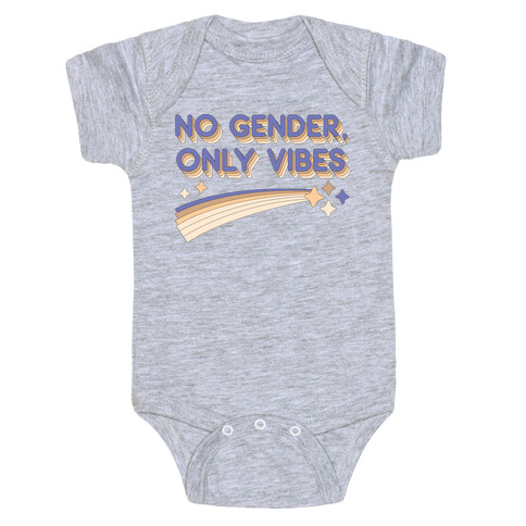 No Gender, Only Vibes Baby One-Piece