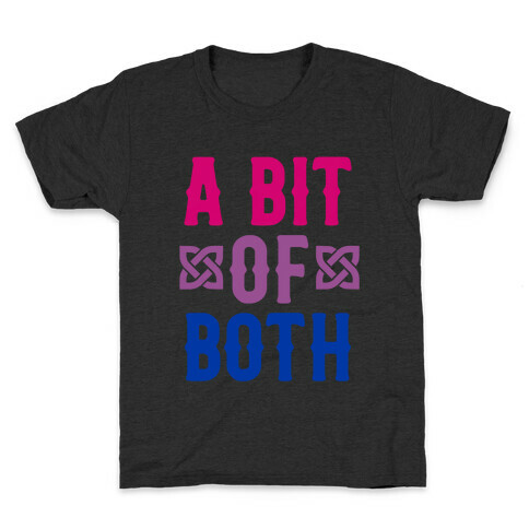 A Bit of Both (Bi Pride) Kids T-Shirt