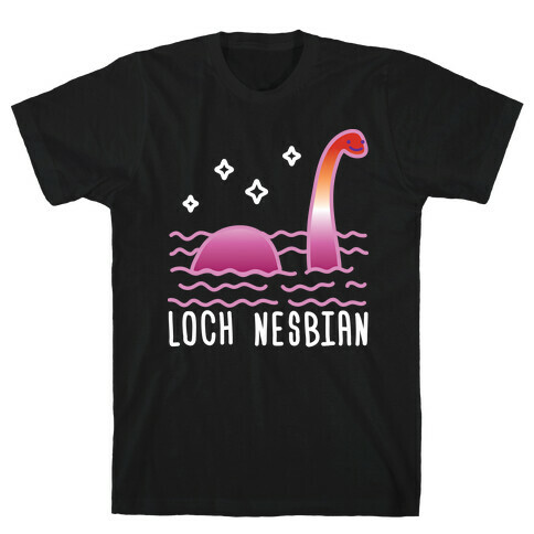 Loch Nesbian Lesbian Nessie T-Shirt