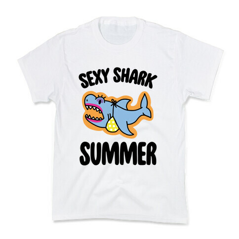 Sexy Shark Summer Kids T-Shirt