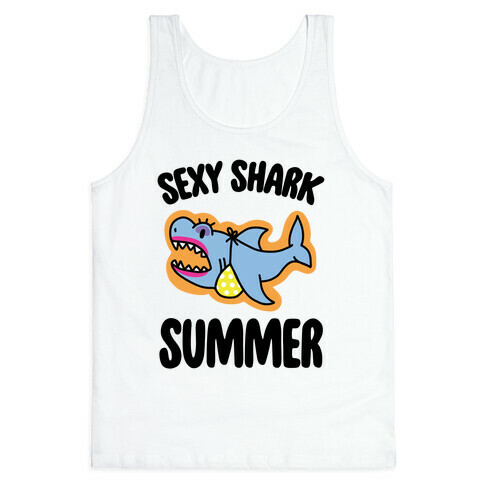Sexy Shark Summer Tank Top