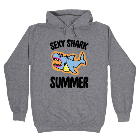 Sexy Shark Summer Hooded Sweatshirt