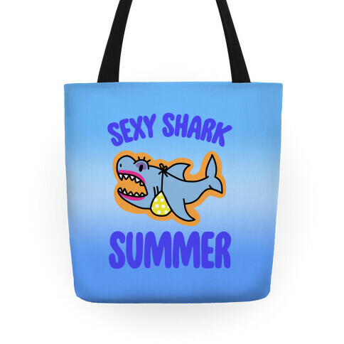 Sexy Shark Summer Tote