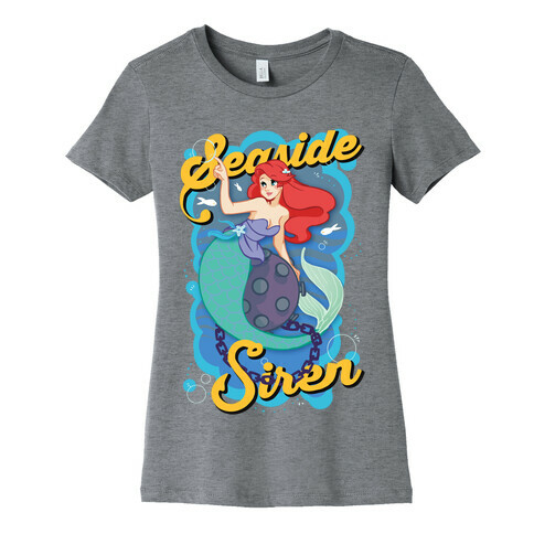 Seaside Siren Womens T-Shirt