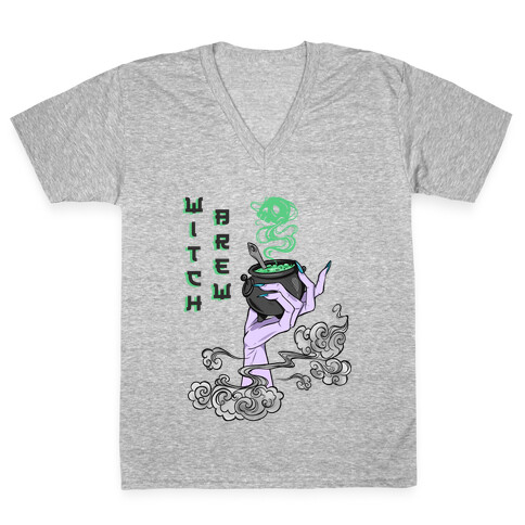 Witch Brew  V-Neck Tee Shirt