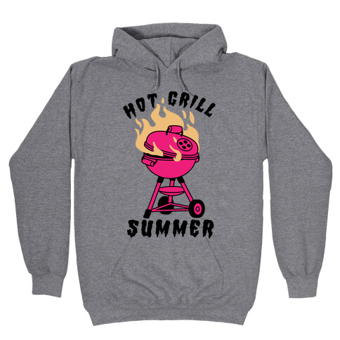 Hot Grill Summer Hooded Sweatshirt