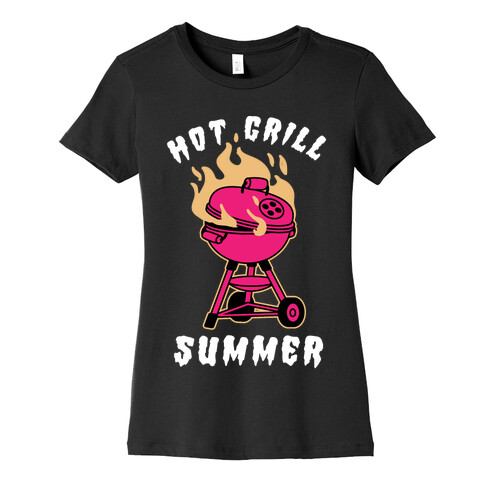 Hot Grill Summer Womens T-Shirt