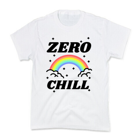 Zero Chill Rainbow Kids T-Shirt
