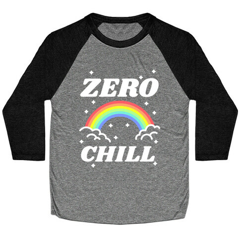 Zero Chill Rainbow Baseball Tee