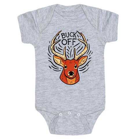 Buck Off Deer Baby One-Piece