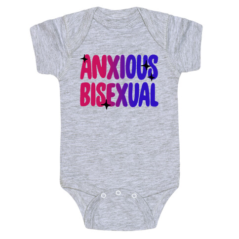 Anxious Bisexual Baby One-Piece