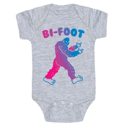 Bi-Foot Bisexual Bigfoot Baby One-Piece