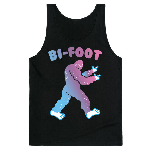 Bi-Foot Bisexual Bigfoot Tank Top