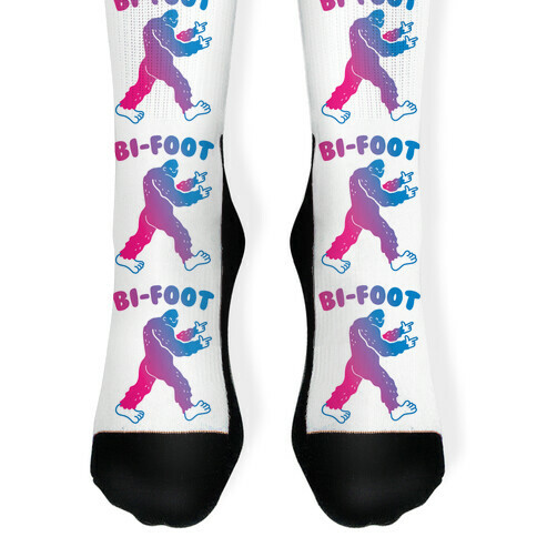 Bi-Foot Bisexual Bigfoot Sock