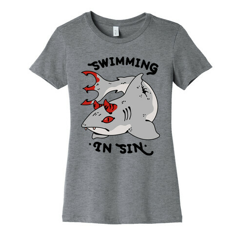 Swimming In Sin Womens T-Shirt