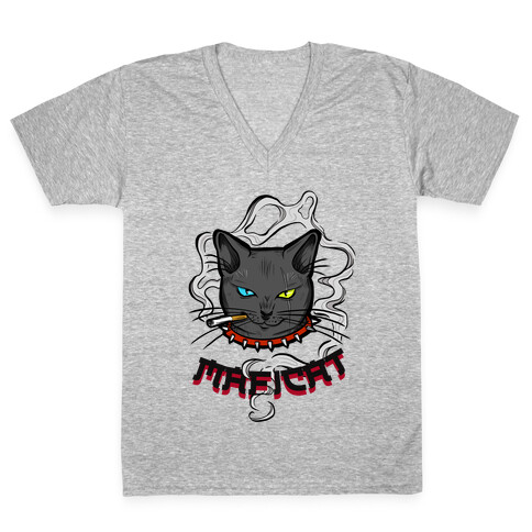 Maficat V-Neck Tee Shirt