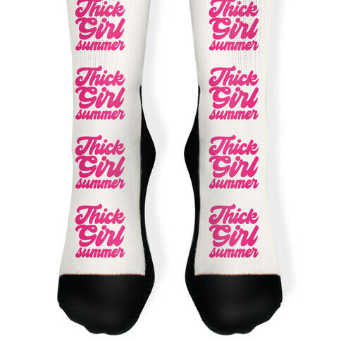 Thick Girl Summer Parody Sock