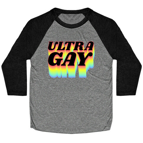 Ultra Gay Baseball Tee