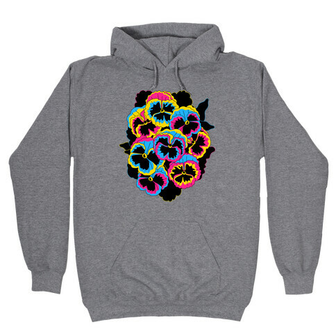 Pan-sy (Pansexual Pansies)  Hooded Sweatshirt