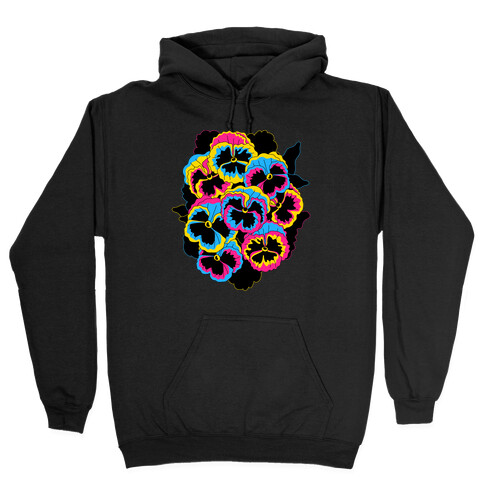 Pan-sy (Pansexual Pansies)  Hooded Sweatshirt