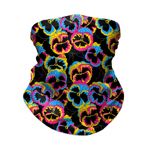 Pan-sy (Pansexual Pansies)  Neck Gaiter