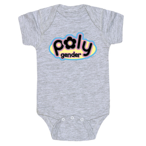 Poly Gender Parody Baby One-Piece