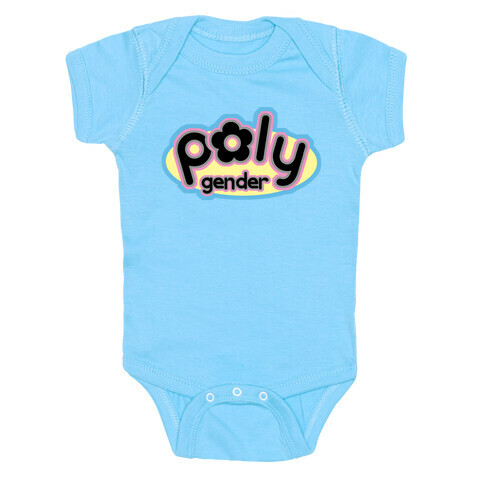 Poly Gender Parody Baby One-Piece