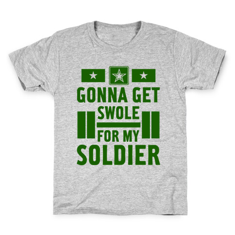 Getting Swole For My Soldier Kids T-Shirt