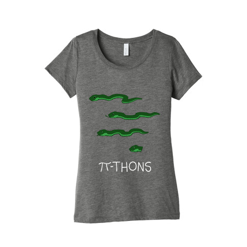 Pi-thons Womens T-Shirt