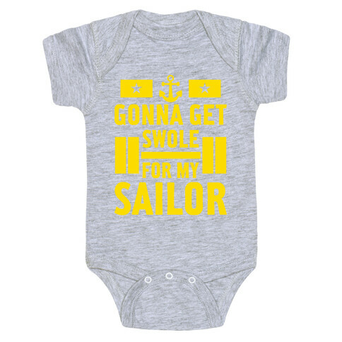 Getting Swole For My Sailor Baby One-Piece