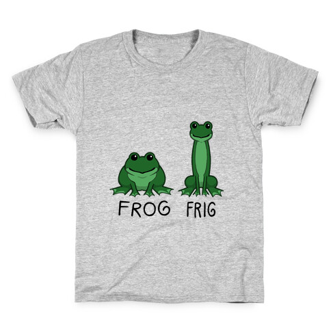 Frog, Frig Kids T-Shirt